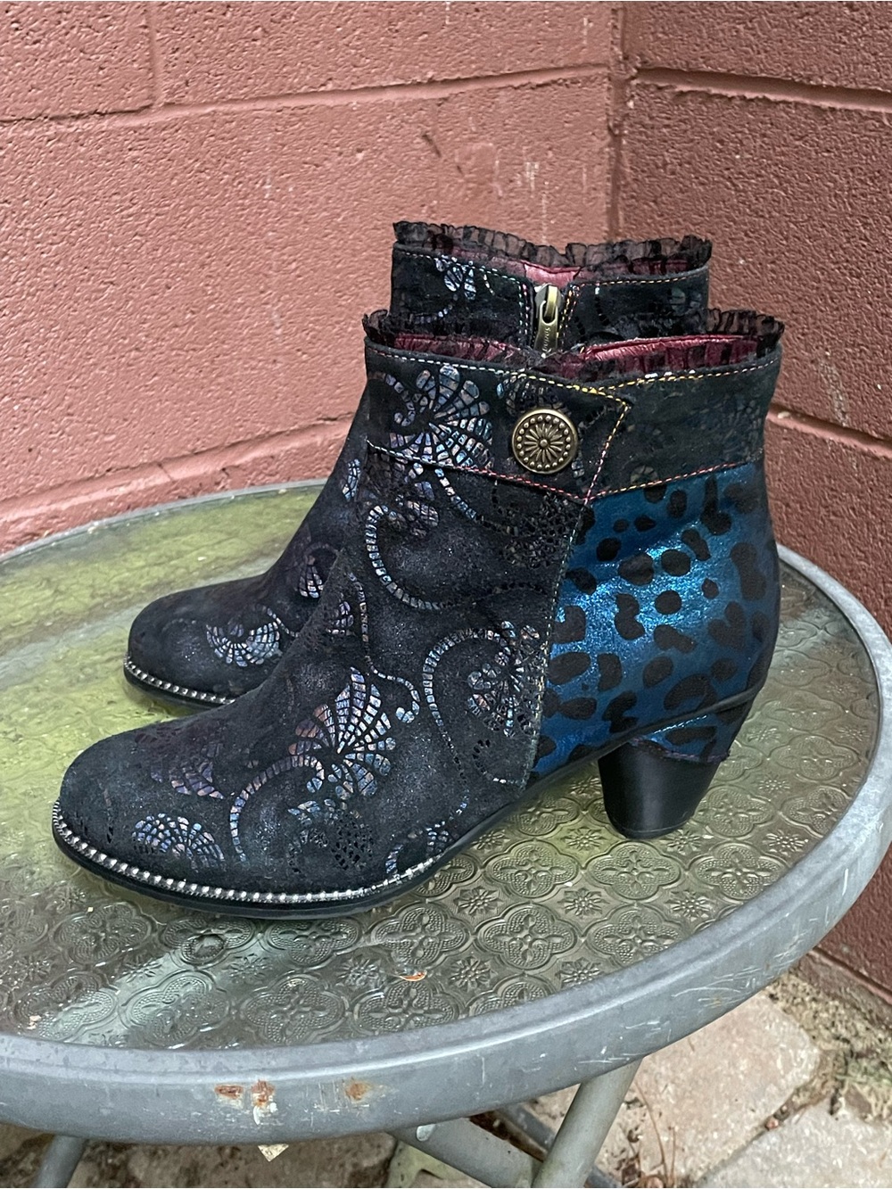Spring Step L’artiste Dessa Bootie Size 39 - Picture 9 of 15